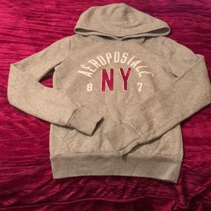 Grey Aeropostale hoodie. Worn once